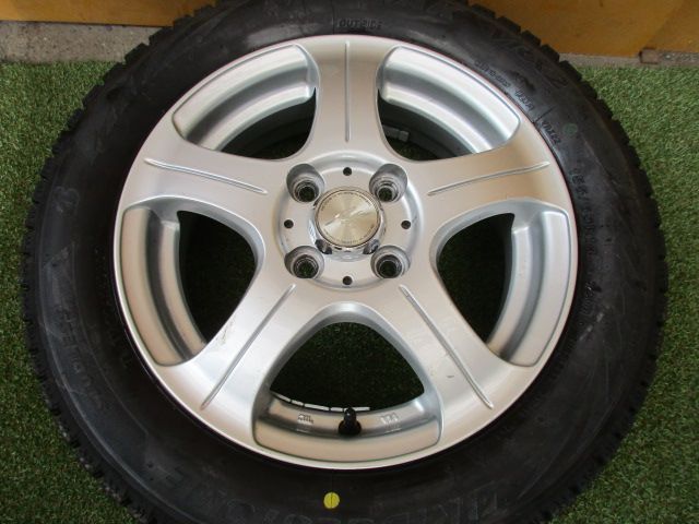 中古】 送料込み ウェッズ ジョーカー 155/65R14 スタッドレスタイヤ4