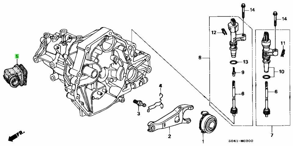 新品 ホンダ純正 DB DC インテグラ CR-V CRV クラッチレリーズフォーク ブーツ GENUINE INTEGRA HONDA RELEASE FORK SLAVE CYLINDER BOOT