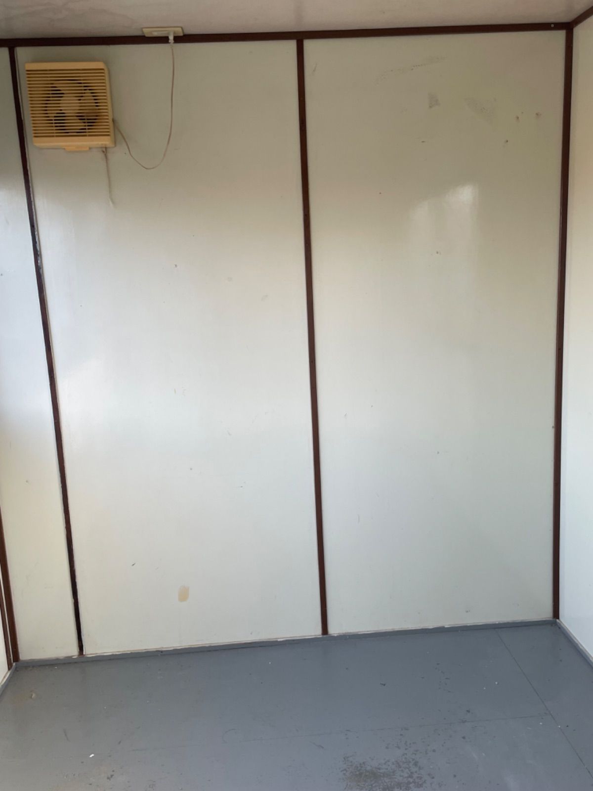 現場事務所 喫煙所