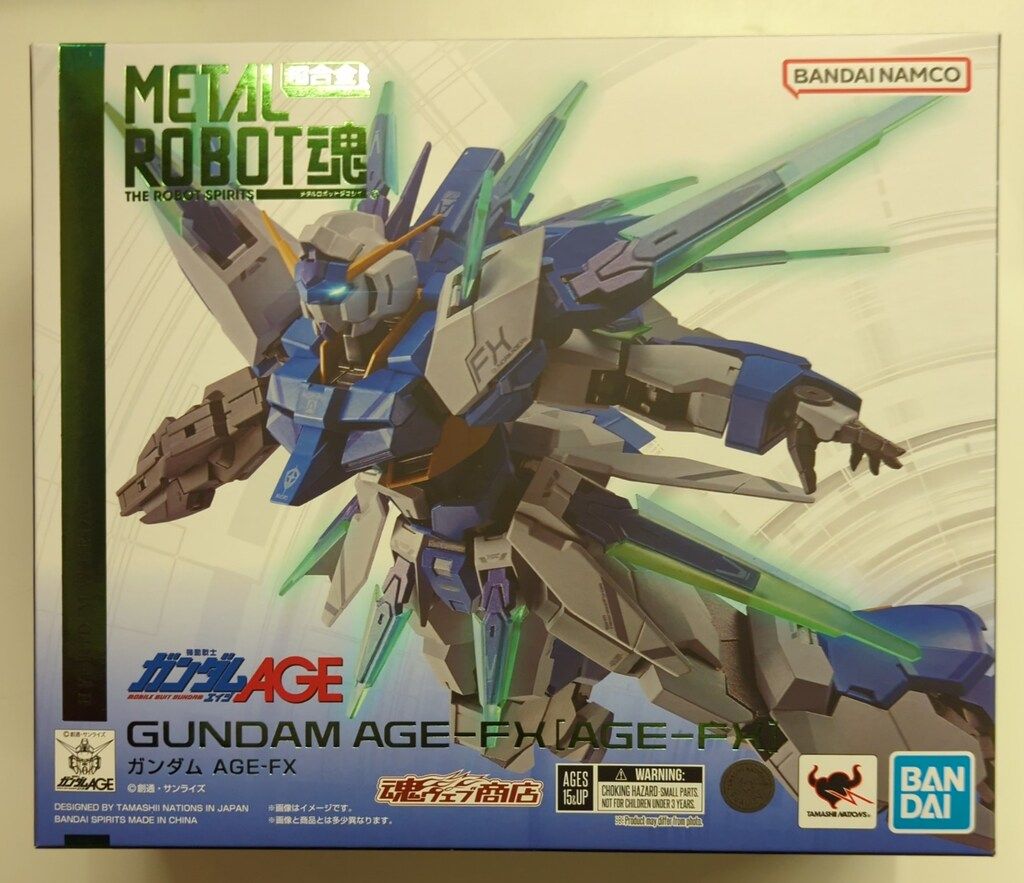 輸送箱未開封 メタルロボット魂 ガンダムAGE-FX 輸送箱未開封 メタルロボット魂 ガンダムAGE-FX Amazon.co.jp