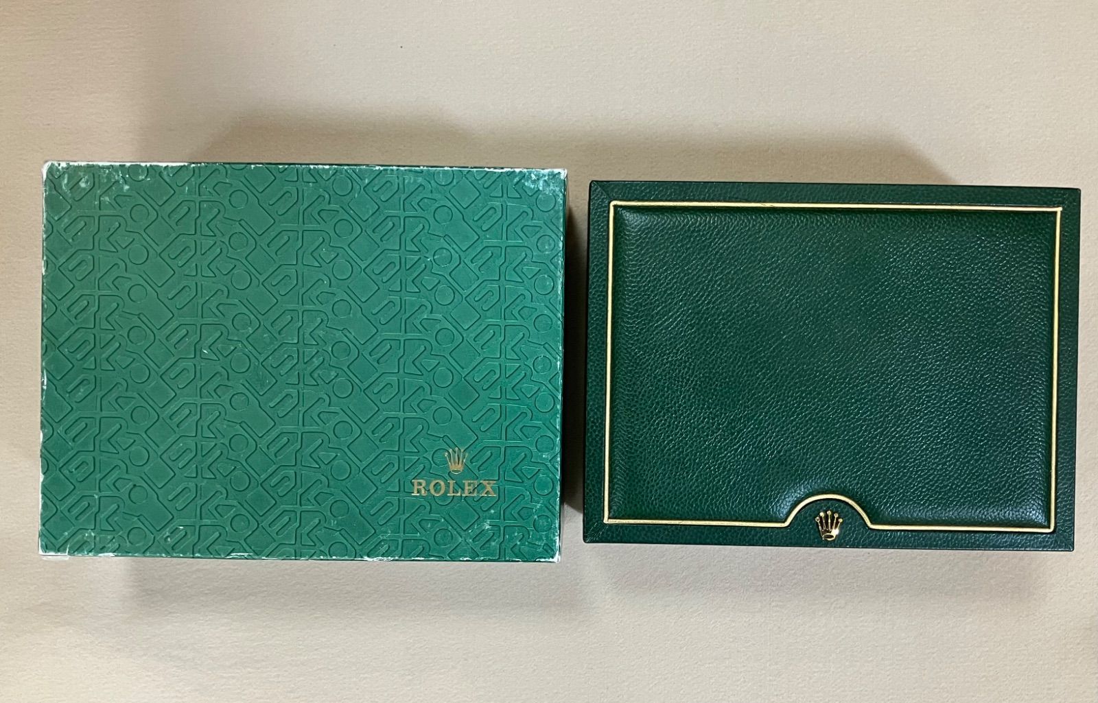 ロレックス Rolex デイデイト 空箱 グリーン 金無垢 箱のみ 70.00.71