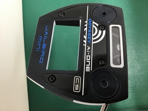 オデッセイ Ai-ONE TRI-BEAM JAILBIRD MINI CS 33インチ パター PT STROKE LAB 90 スチール フレックスその他 メンズ 男性用 右利き 右用 Bランク ゴルフクラブ