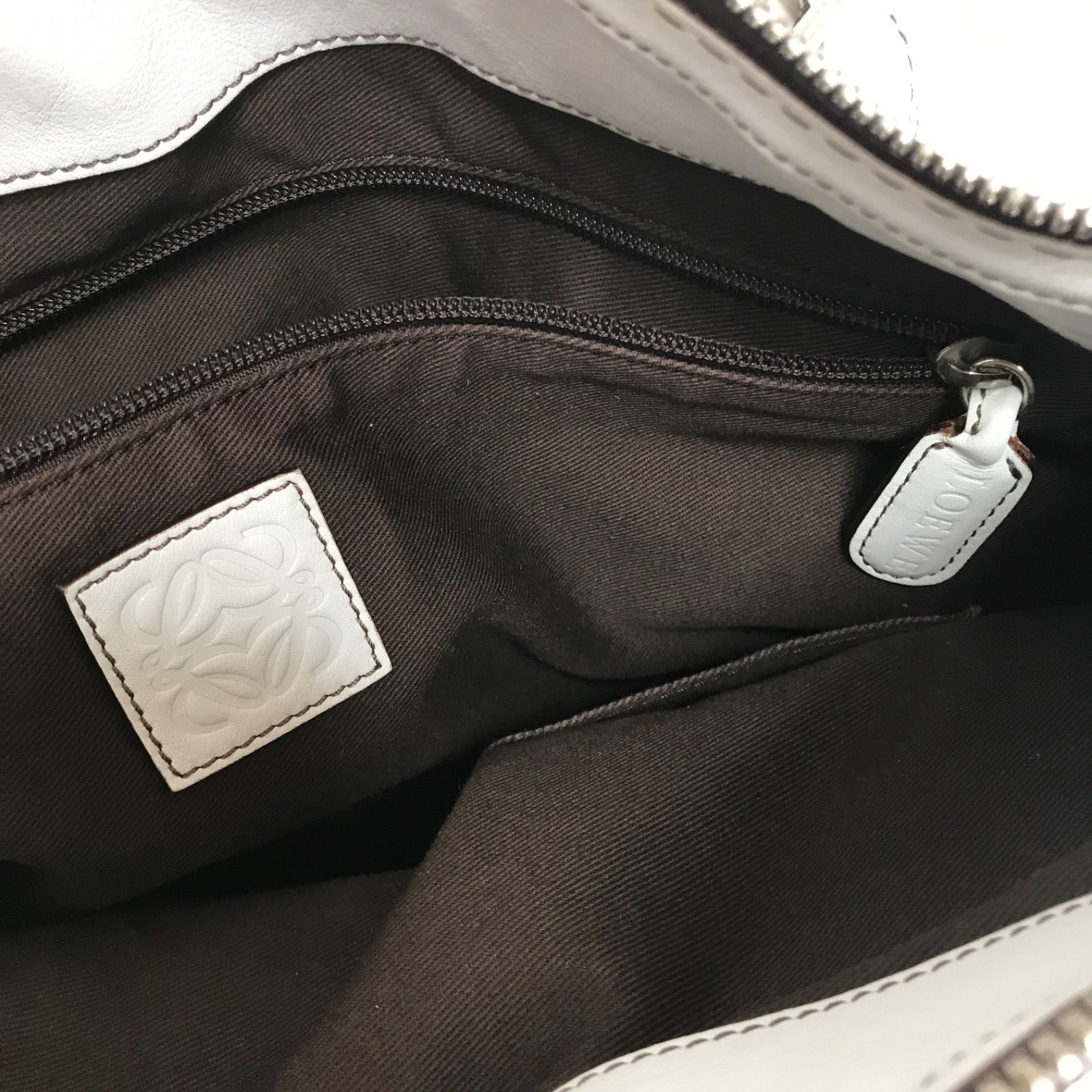 美品】LOEWEロエベレザー2WAYショルダーバッグハンドルバッグ - メルカリ