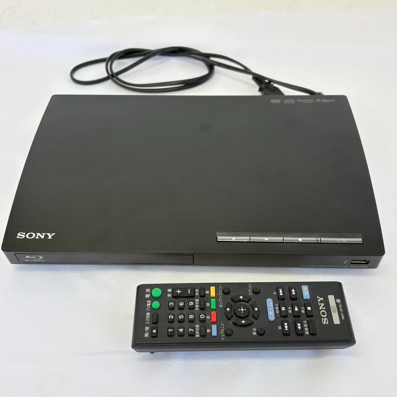 SONY BDP-S190 ブルーレイディスクプレイヤー/DVDプレーヤー