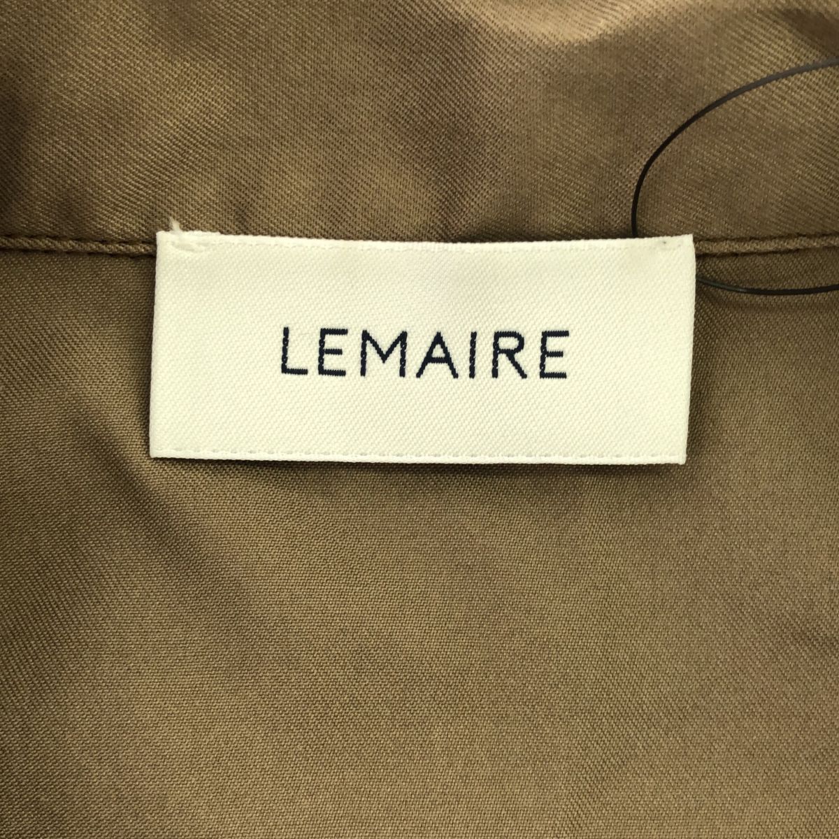 LEMAIRE 24SS 長袖シャツ Lemaire Fitted Shirt in Black – Diamond Dream Jewelry + Apparel
