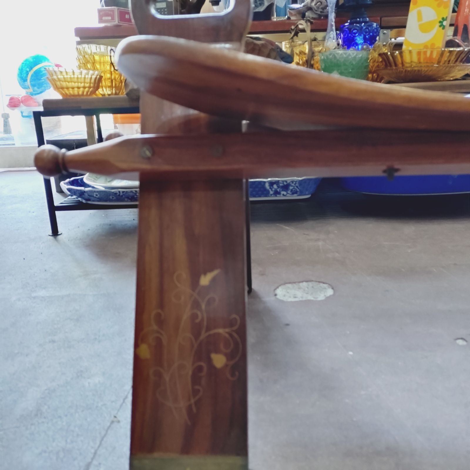 アンティーク　真鍮象嵌　鞍型　ラクダスツール　オットマン アンティーク 真鍮象嵌 鞍型 ラクダスツール 椅子 チェア