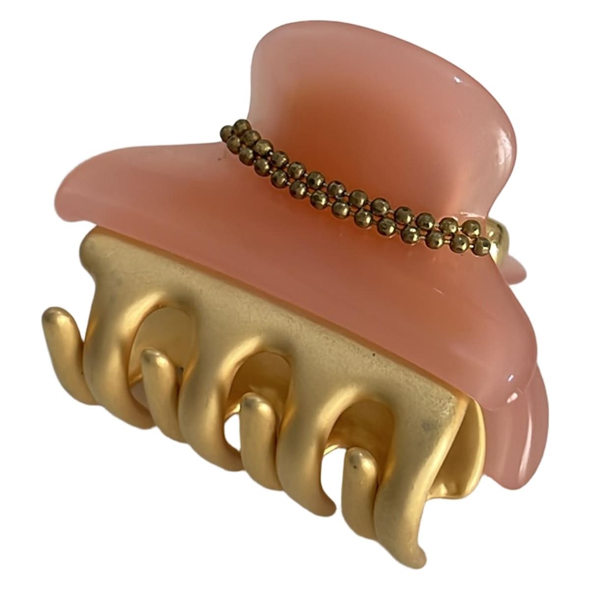 acca(アッカ) アクセサリー - ピンク×ゴールド ヘアクリップ