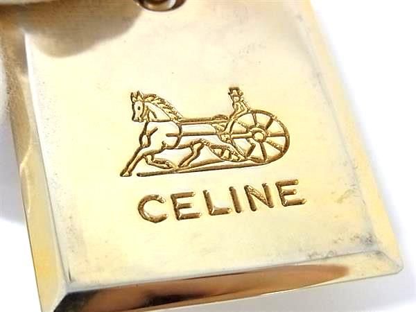 celine キーホルダー ☆直営ラッピング付☆】CELINE トリオンフ キーリング (CELINE