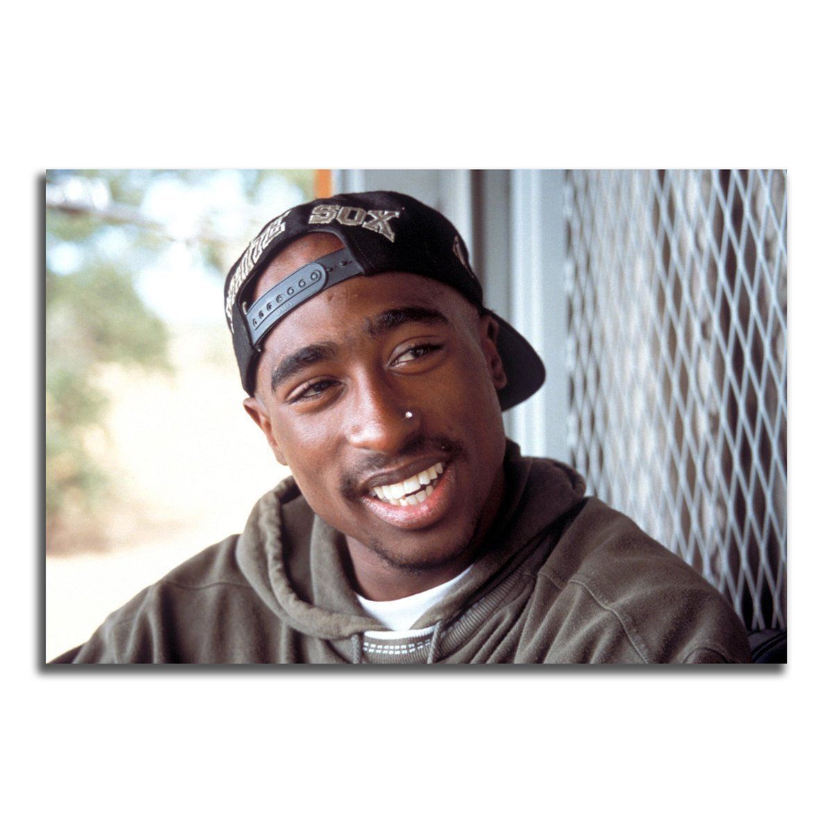 ウェッサイレジェンド☆2PAC☆エアブラシ風Tシャツ☆限定販売☆RAPTEE 