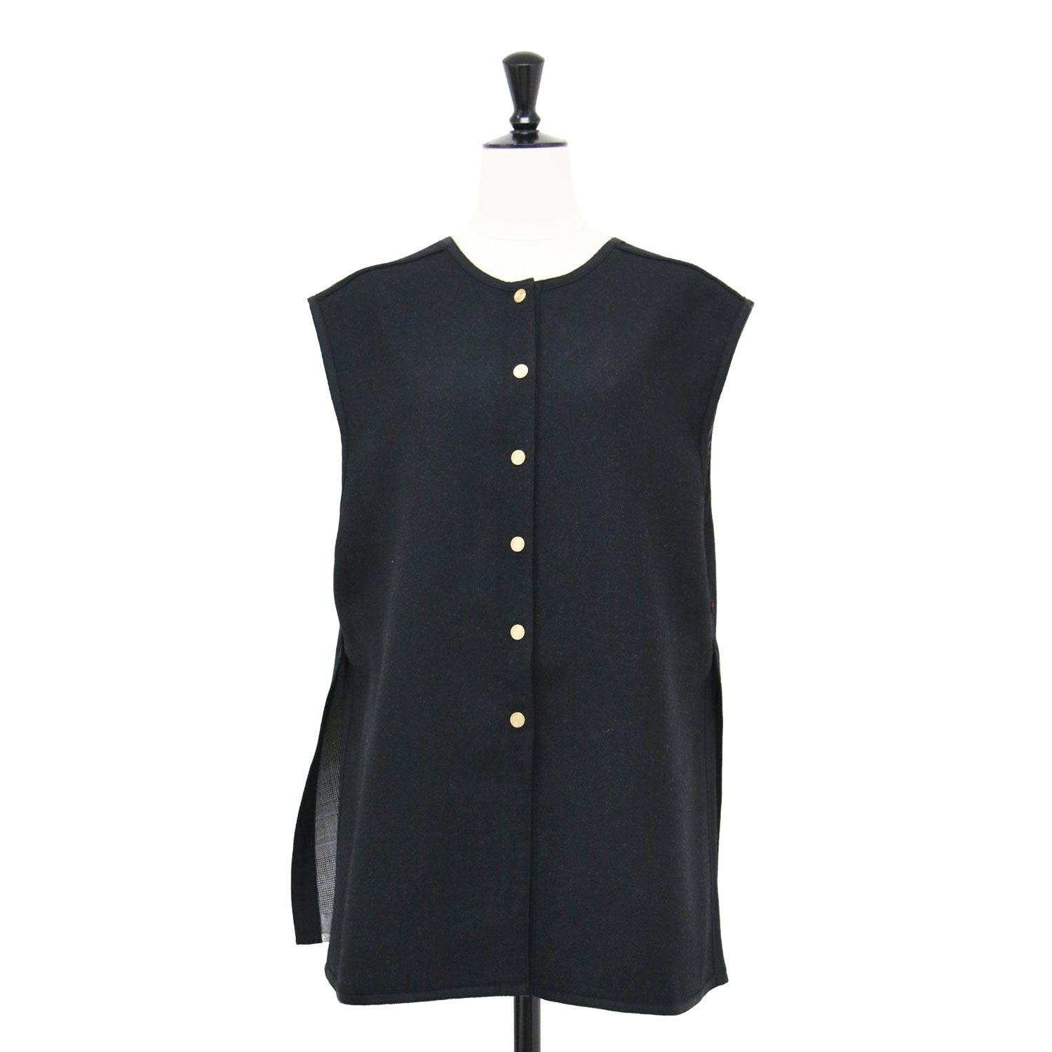 TOMORROWLAND collection トゥモローランド ベスト グレー系×ブラック