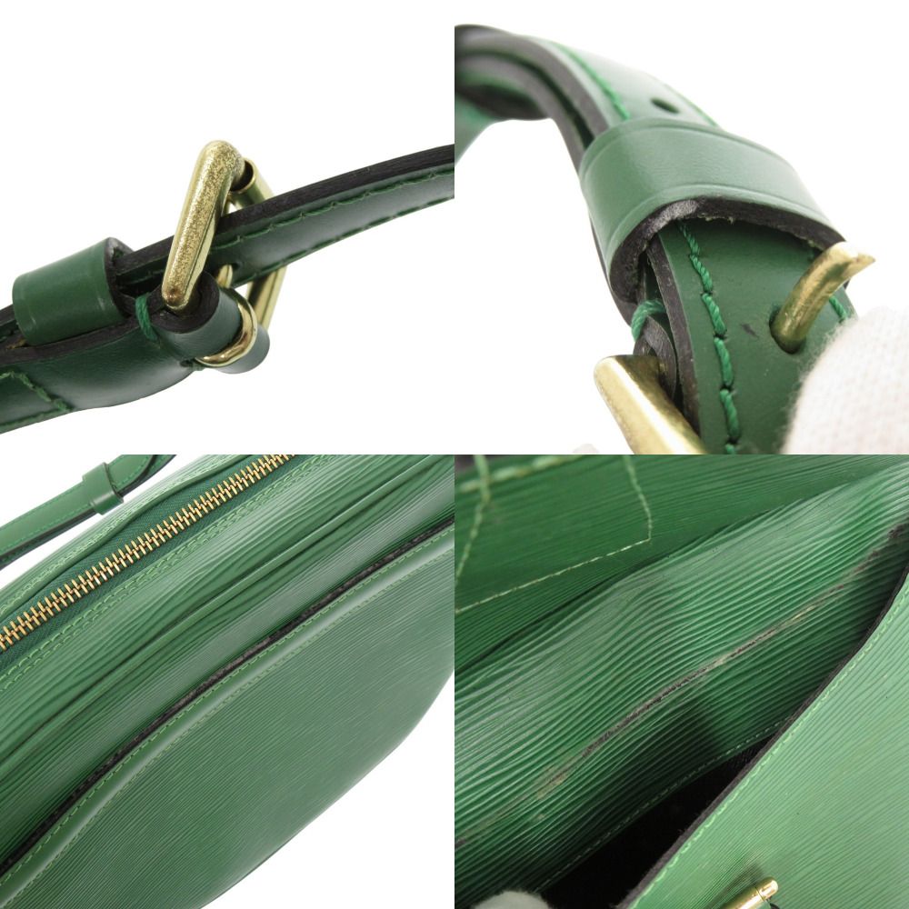 ルイ ヴィトン ジュヌフィーユ エピ M52154 グリーン ショルダーバッグ LV 0827 LOUIS VUITTON DECORATOM_COM_BR