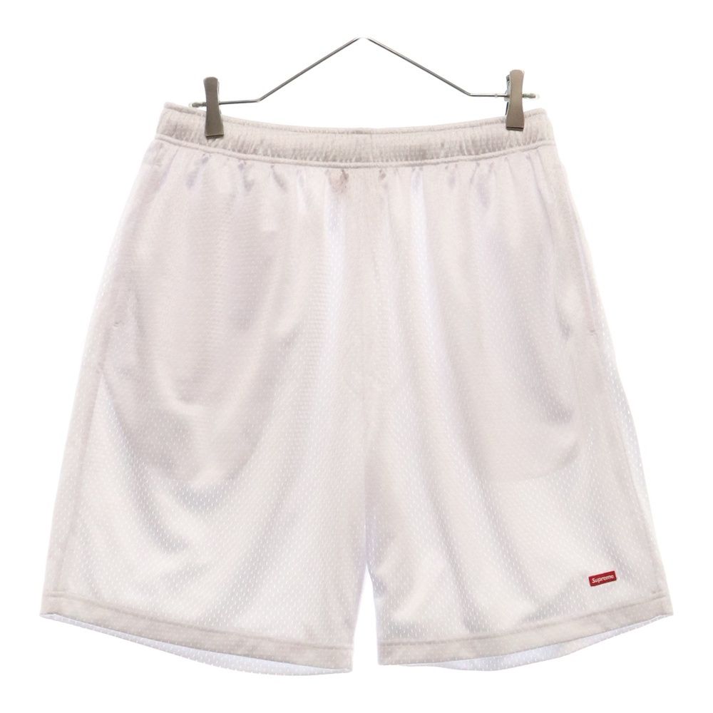 SUPREME (シュプリーム) 24SS Small Box Baggy Mesh Short スモールボックスロゴメッシュショーツ ホワイト
