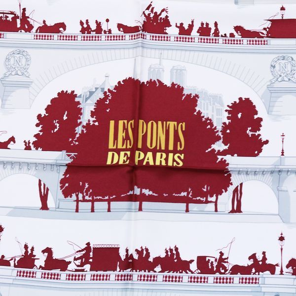 HERMES カレ90 LES PONTS DE PARIS パリの橋 スカーフ - It's yours by