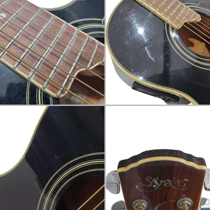 S.Yairi ヤイリ エレクトリック アコースティック ギター YE-40 BKB