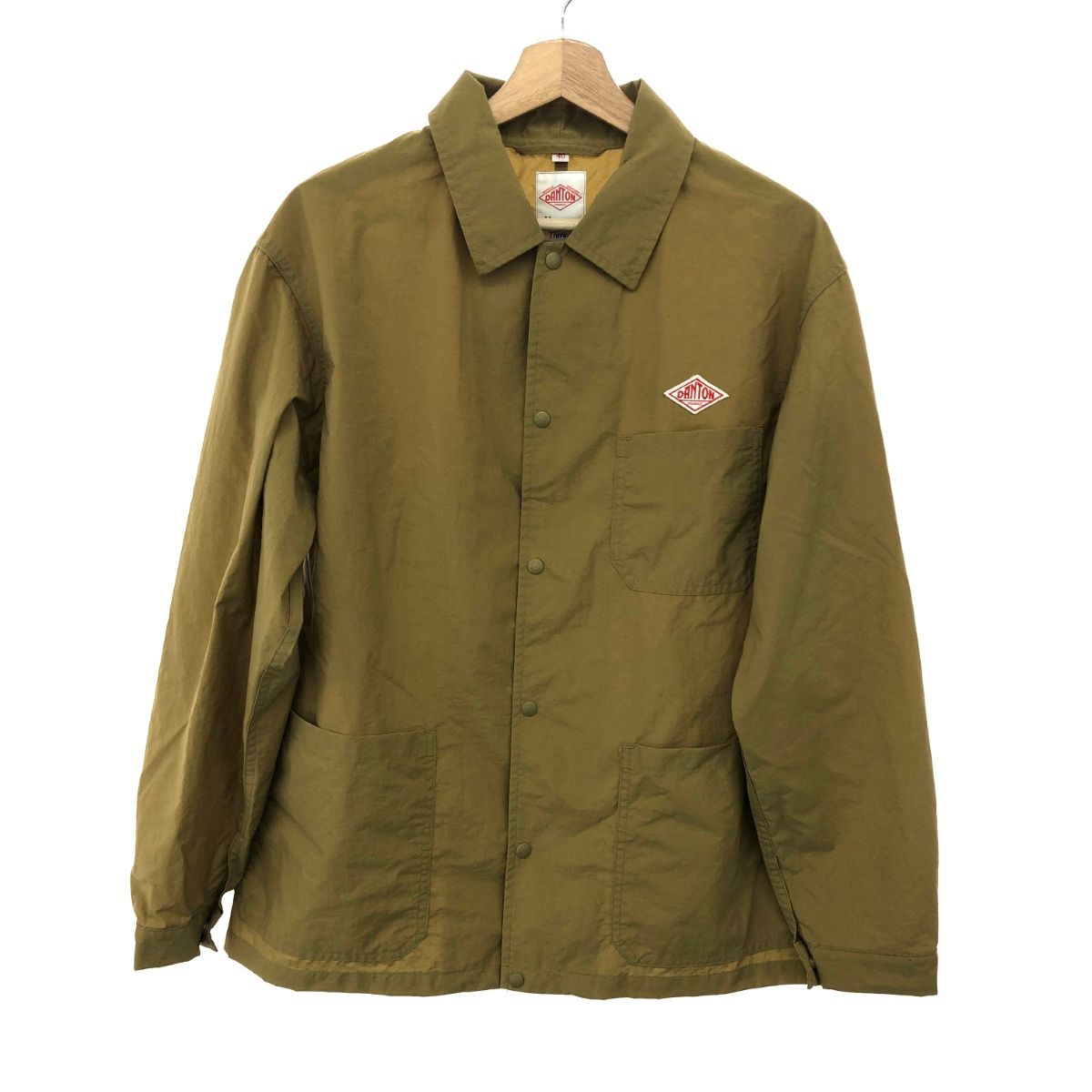 Danton ダントン ナイロンジャケット サイズ 40 19ｓ-ＳＬ－００２ カーキ メンズ | 241011011802
