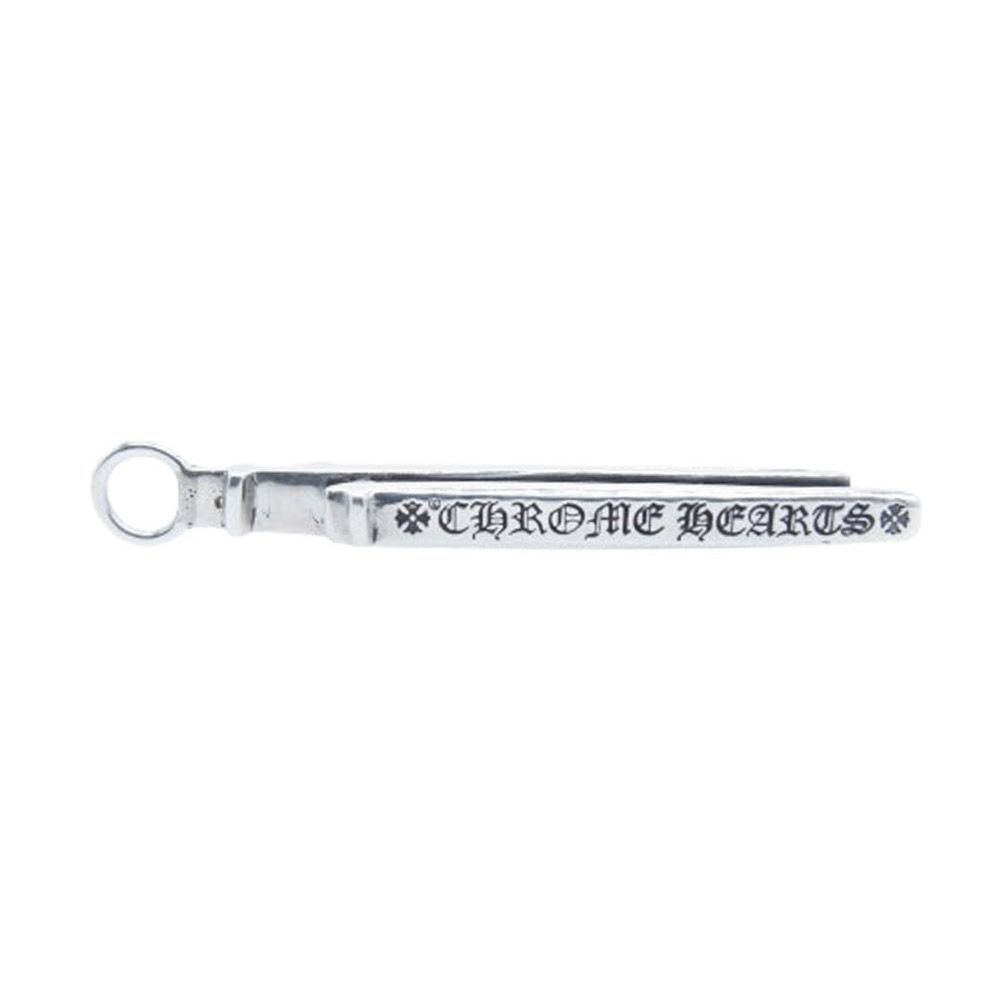 CHROME HEARTS クロムハーツ 原本無 RS 3 CROSS CHARM クロス チャーム ネックレス ペンダントトップ シルバー系 その他 アクセサリー