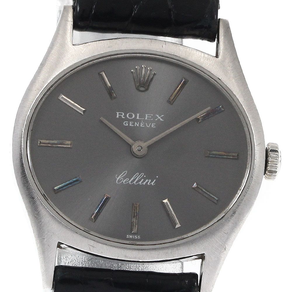 Rolex 3802 Cellini Cal.1600ムーブメント K18WG