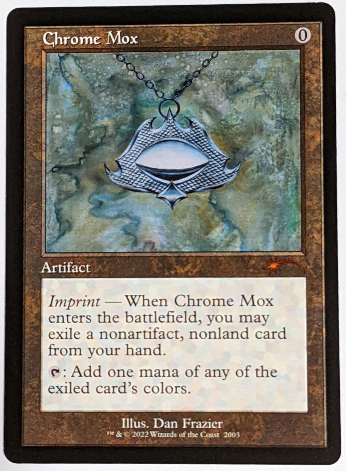 日本製 新品、未使用 【Secret Lair】『金属モックス/Chrome Mox