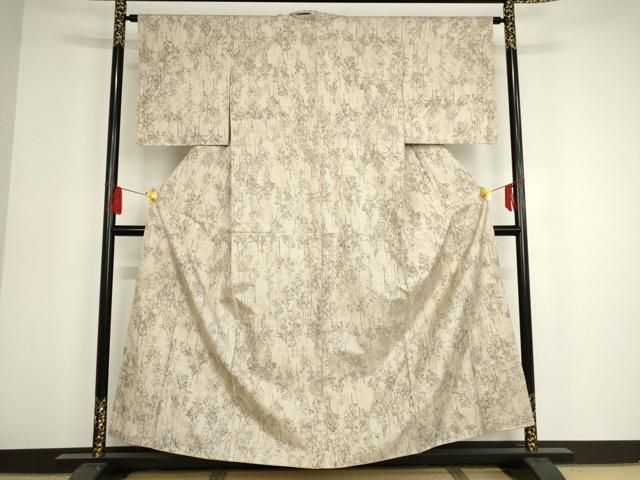 平和屋着物□本場大島紬 7マルキ 抽象文様 正絹 逸品 DAAJ2953zy 平和