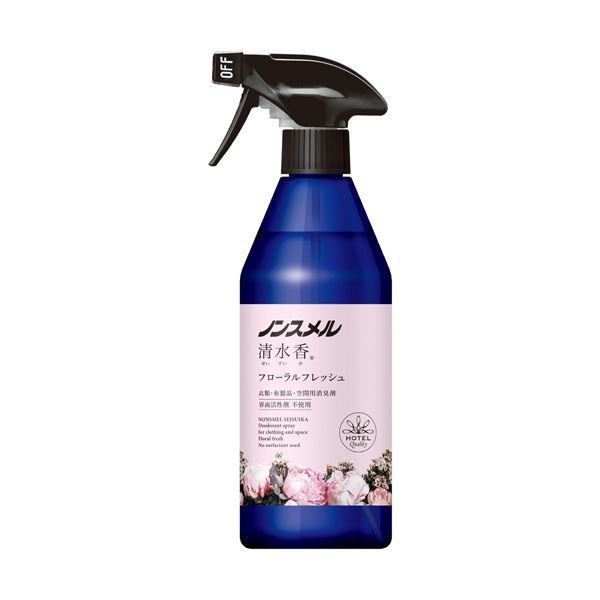 まとめ 白元アース ノンスメル 清水香 フローラルフレッシュの香り 本体 400ml 1本 ×10セット
