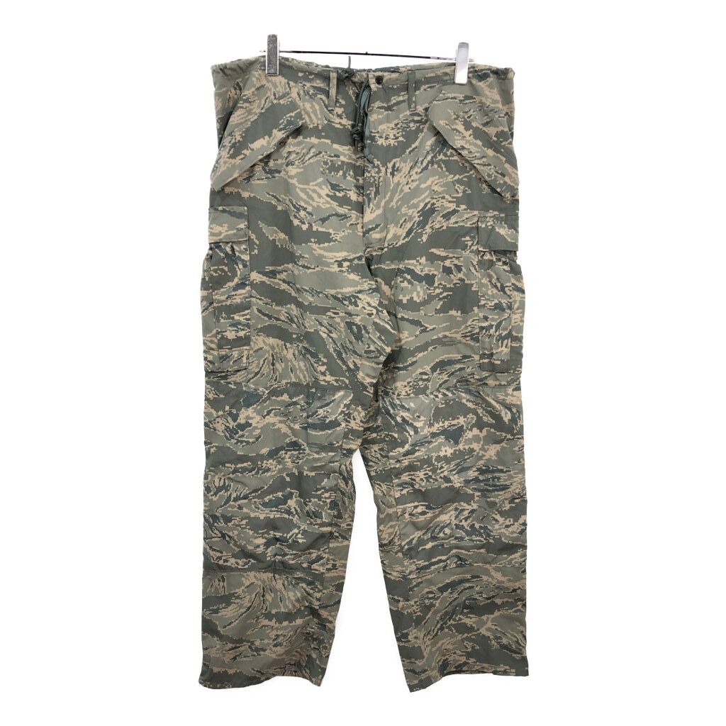 00年代 米軍実物 U.S.AIRFORCE USAF APECS GORETEX パンツ ミリタリー ABUカモ メンズ LARGE LONG 古着 V6410