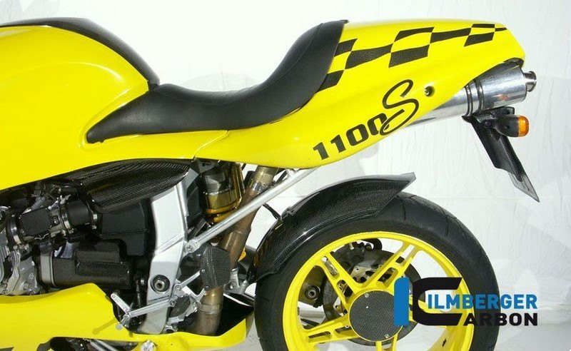 19- S1000RR イルムバーガー カーボンリヤハガー チェーンガード付