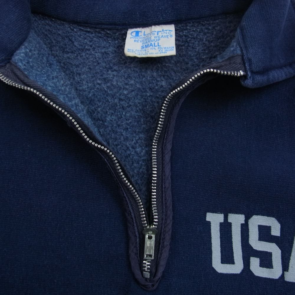 Champion チャンピオン ヴィンテージ 青単タグ 70s USAFA FALCON ZIP