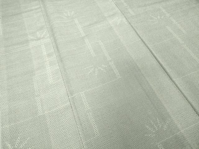 平和屋本店□極上 本塩沢 袷 110亀甲 笹文 証紙付き 逸品 未使用