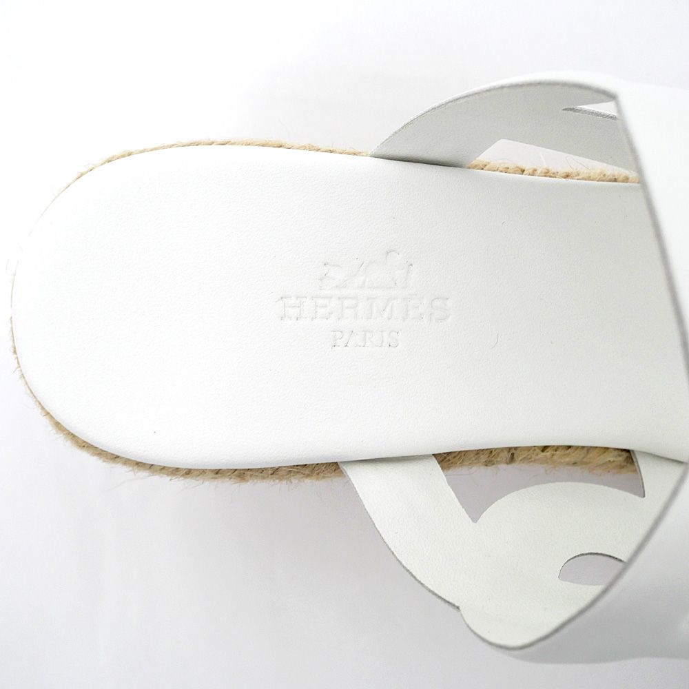 名東】エルメス エスパドリーユ イテア 30 サンダル サイズ39 25cm