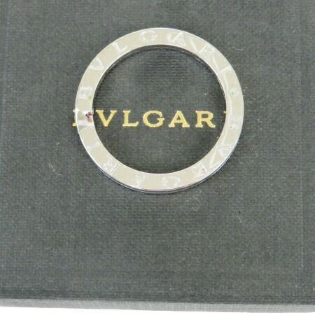 【中古】 ブルガリ BVLGARI ブルガリブルガリ キーリング ペンダントトップ シルバー 925 保存箱付き 01BT899