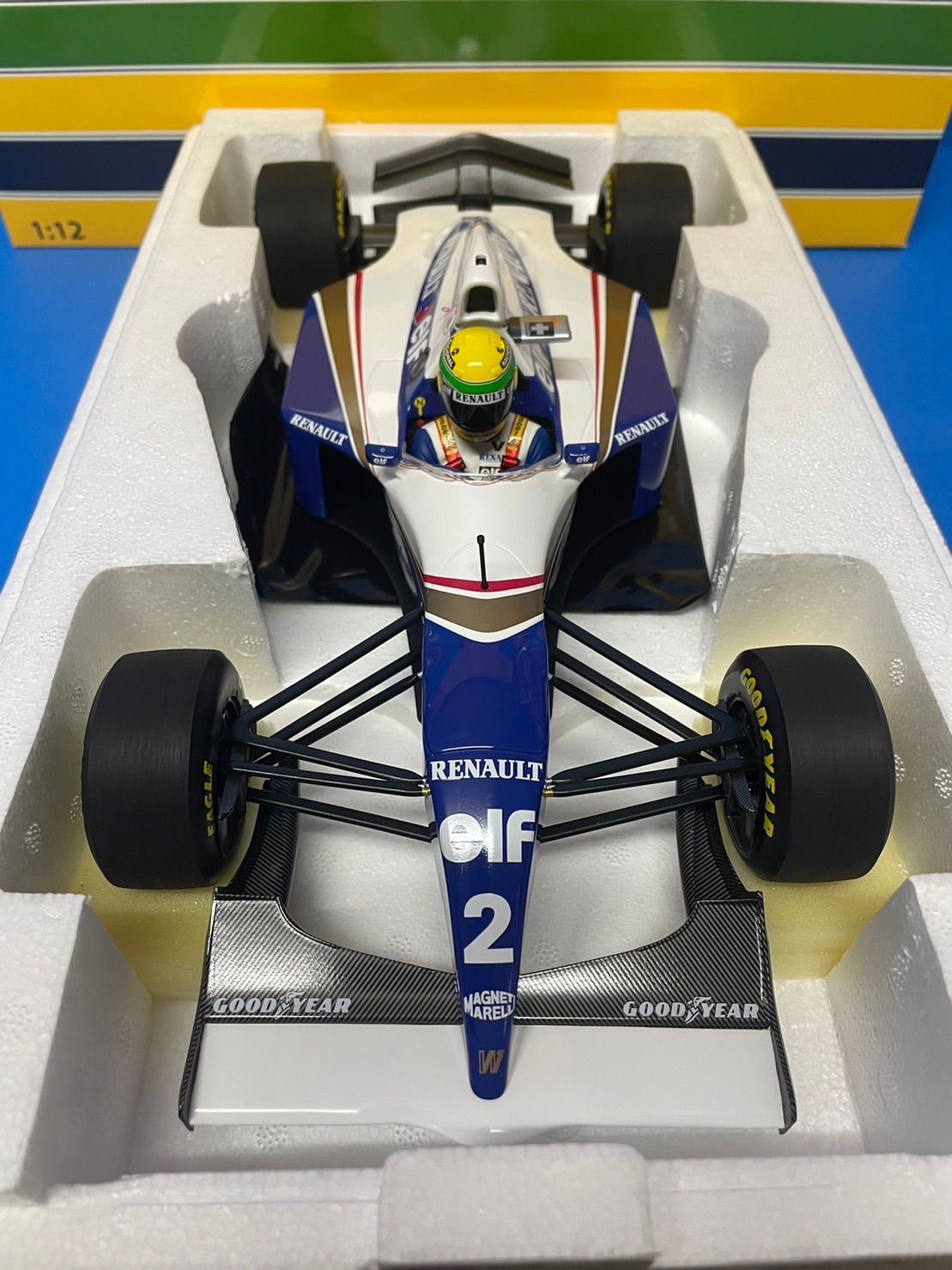 ミニチャンプス1/12 ウィリアムズ ルノー FW16 #2 A.セナ 1994-