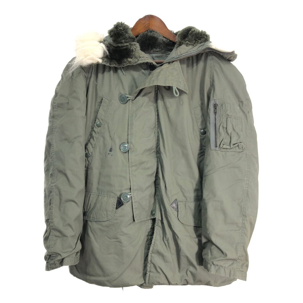 80年代 米軍実物 U.S.AIRFORCE N-3B フライトジャケット ミリタリー