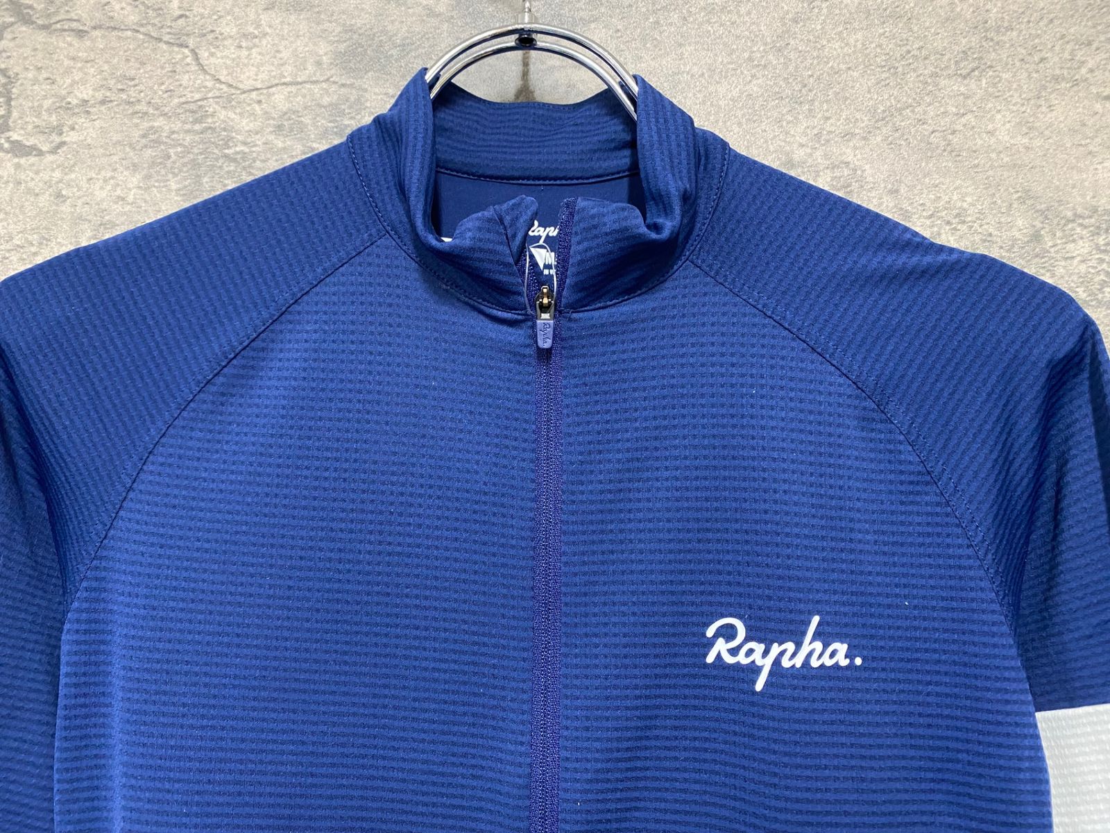 JG338 ラファ Rapha RCC PRO TEAM JERSEY 半袖 サイクルジャージ 紺 XS