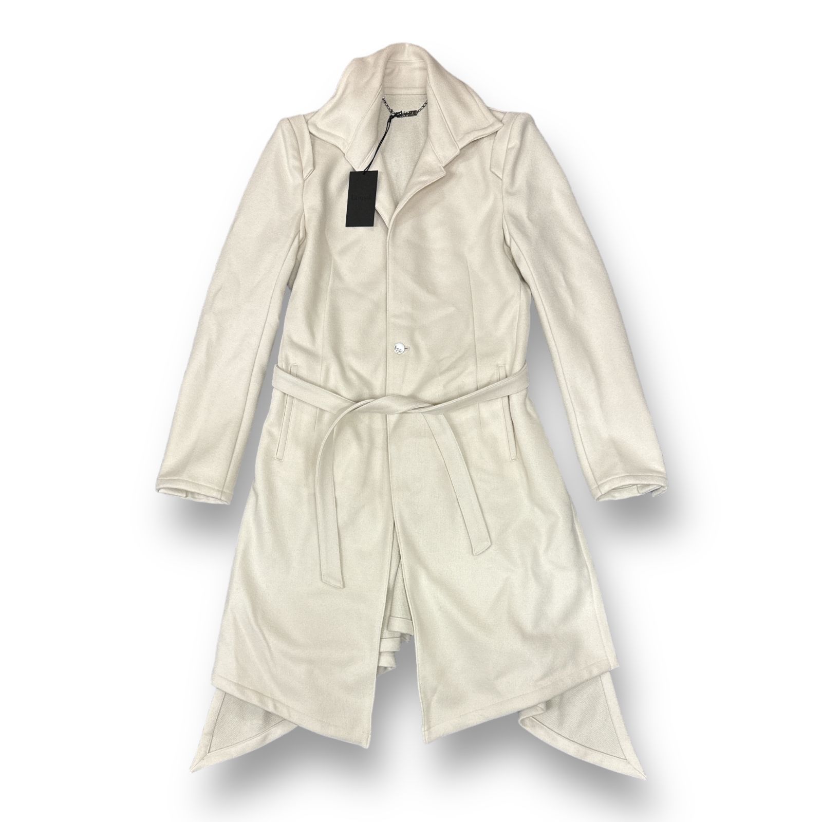 定価59400円 未使用品 kiryuyrik 22AW Knit Melton Stand Collar Flare  