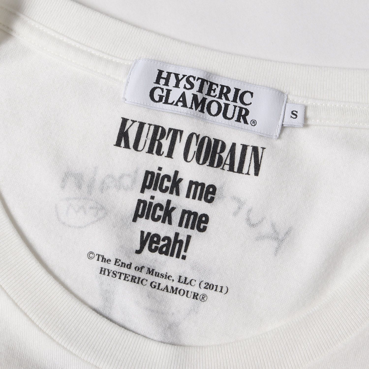 HYSTERIC GLAMOUR ヒステリックグラマー Tシャツ サイズ:S KURT COBAIN