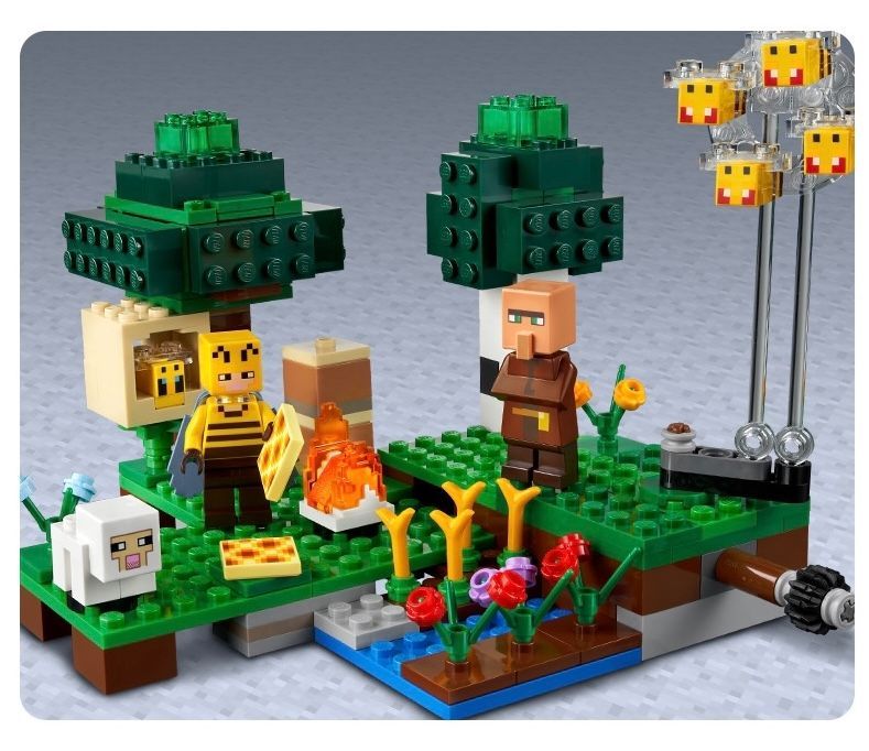 LEGO レゴ マインクラフト マイクラ 風 ブロック 互換 ミツバチの養蜂