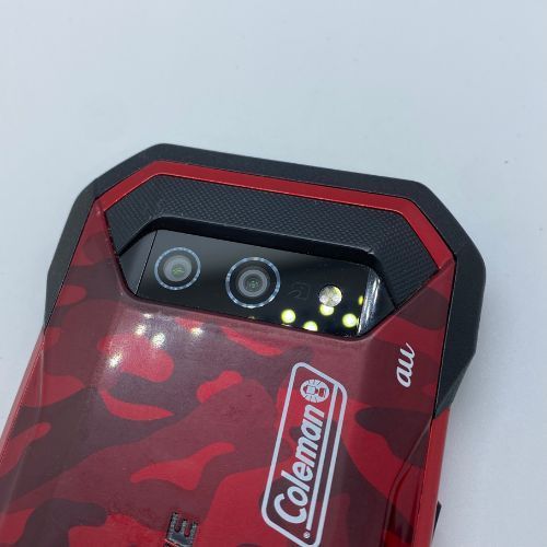 ☆【中古品】au TORQUE 5G (限定モデル) KYG01 レッド SIMロック解除済