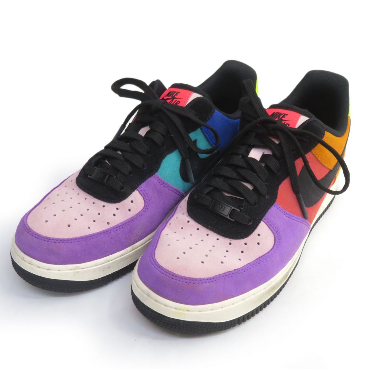 NIKE ナイキ AIR FORCE 1 07 LV8 エアフォース CU1929-605 US9/27cm 箱無 ※中古