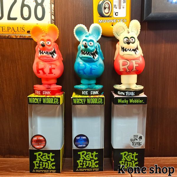 3体セット【ラットフィンク ボビングヘッド EDITION カラー】FUNKO WACKY WOBBLER アメリカン雑貨 フィギュア 人形 送料無料 Rat  Fink メルカリshops 還元|mercariメルカリ官方指定廠商|Bibian比比昂代買代購