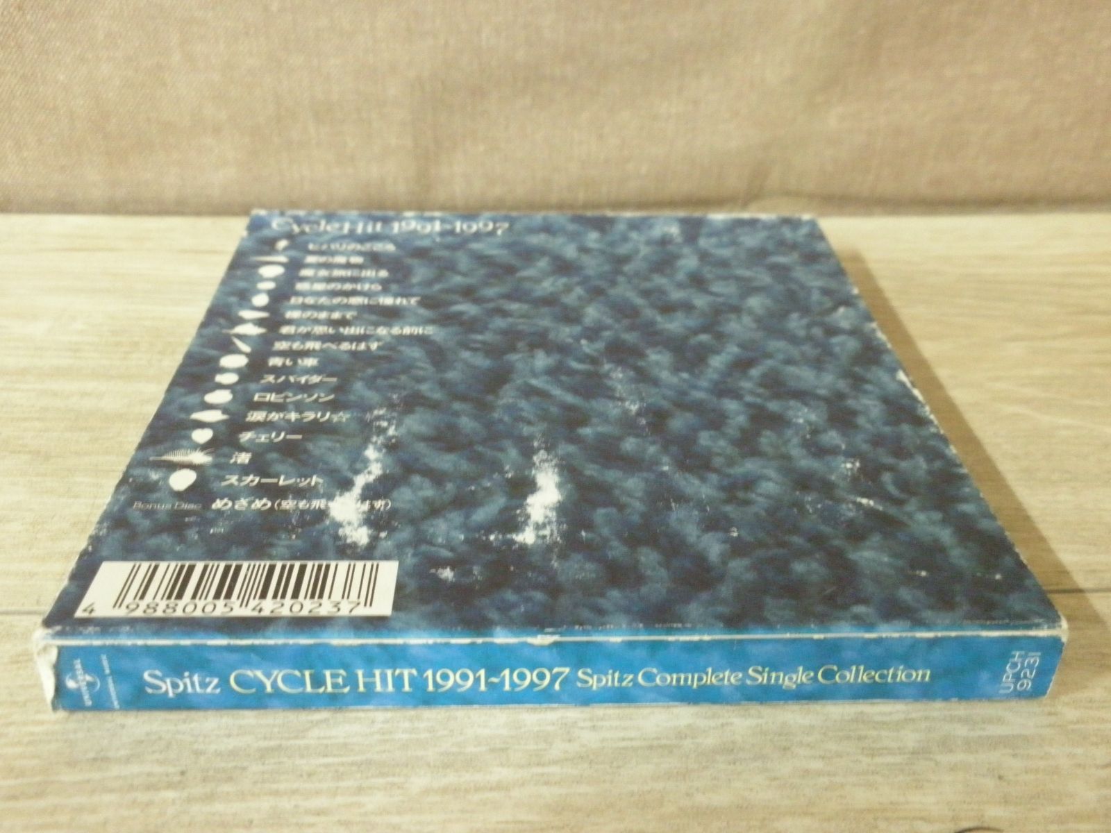 スピッツ「CYCLE HIT 1991～1997 Spitz Complet…」 CYCLE HIT 1991-1997 Spitz Complete Single Collection