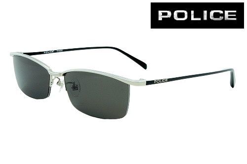 POLICE ポリス カスタムサングラス VPLN69J-0579 SUPERBLACK 可視光線透過率10％ チタン メンズ レディス 国内正規品 DERIGO JAPAN (VPL175J-0579型番変更)