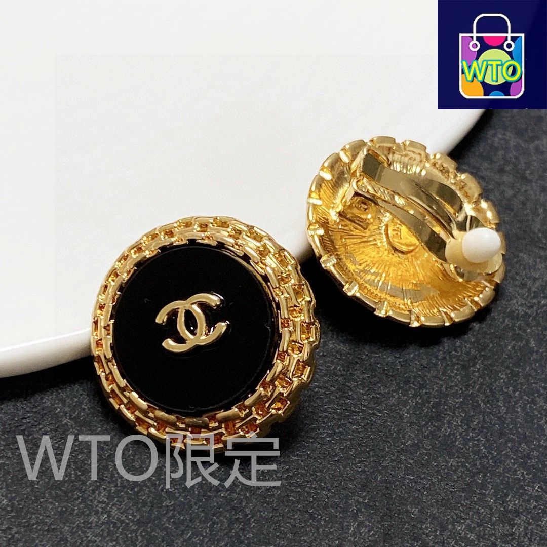 今日特価】CHANEL ノンピアス イヤクリップ（ダブル C ロゴ