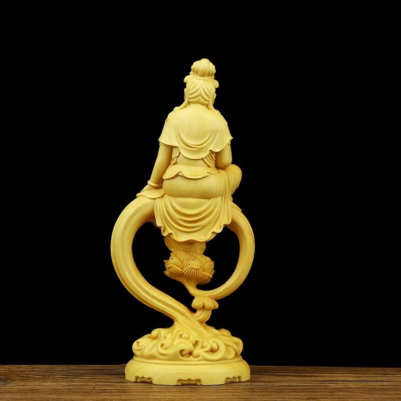 仏像 置物 オブジェ 仏像 彫刻 工芸品 自在観音菩薩 厄除 木彫 仏像 置物 オブジェ 仏像 彫刻 工芸品 自在観音菩薩 厄除 木彫