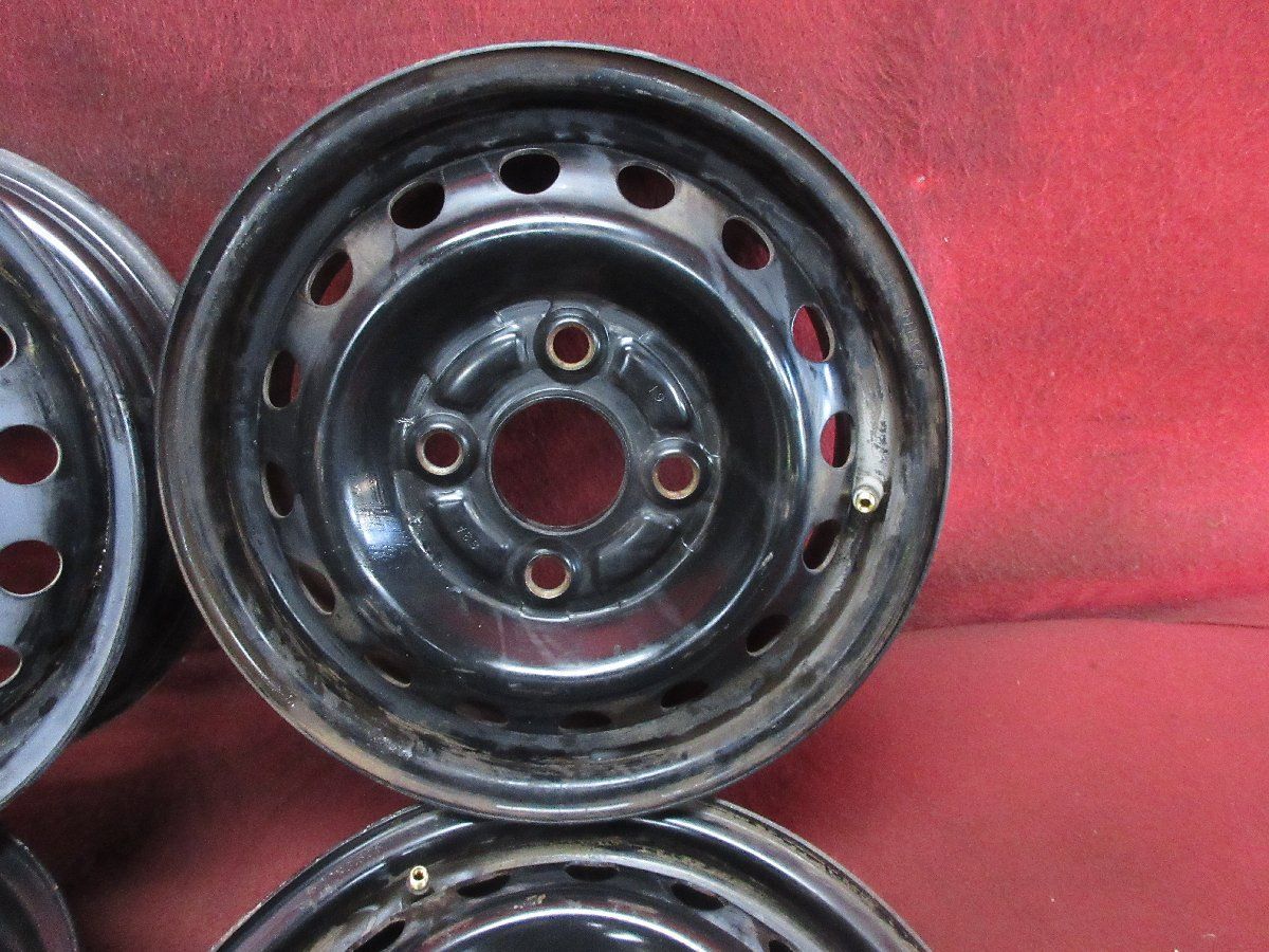 ホンダ 純正 バモス12インチ アルミホイール 4本セット PCD100 4穴 ホンダ バモス 純正 12インチ アルミホイール 3.5J +40 4穴 PCD100