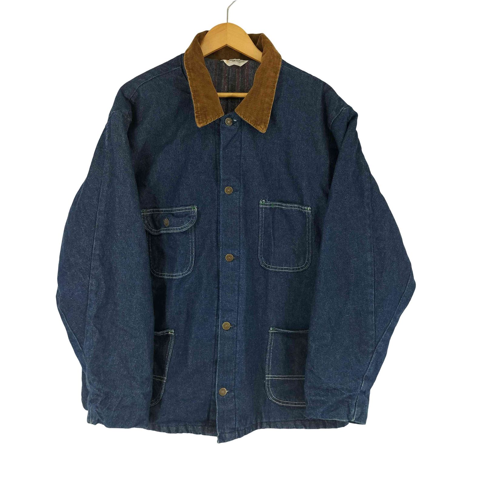 未使用品70s∼KEY IMPERIAL USA製ブランケット裏地カバーオール 【公式