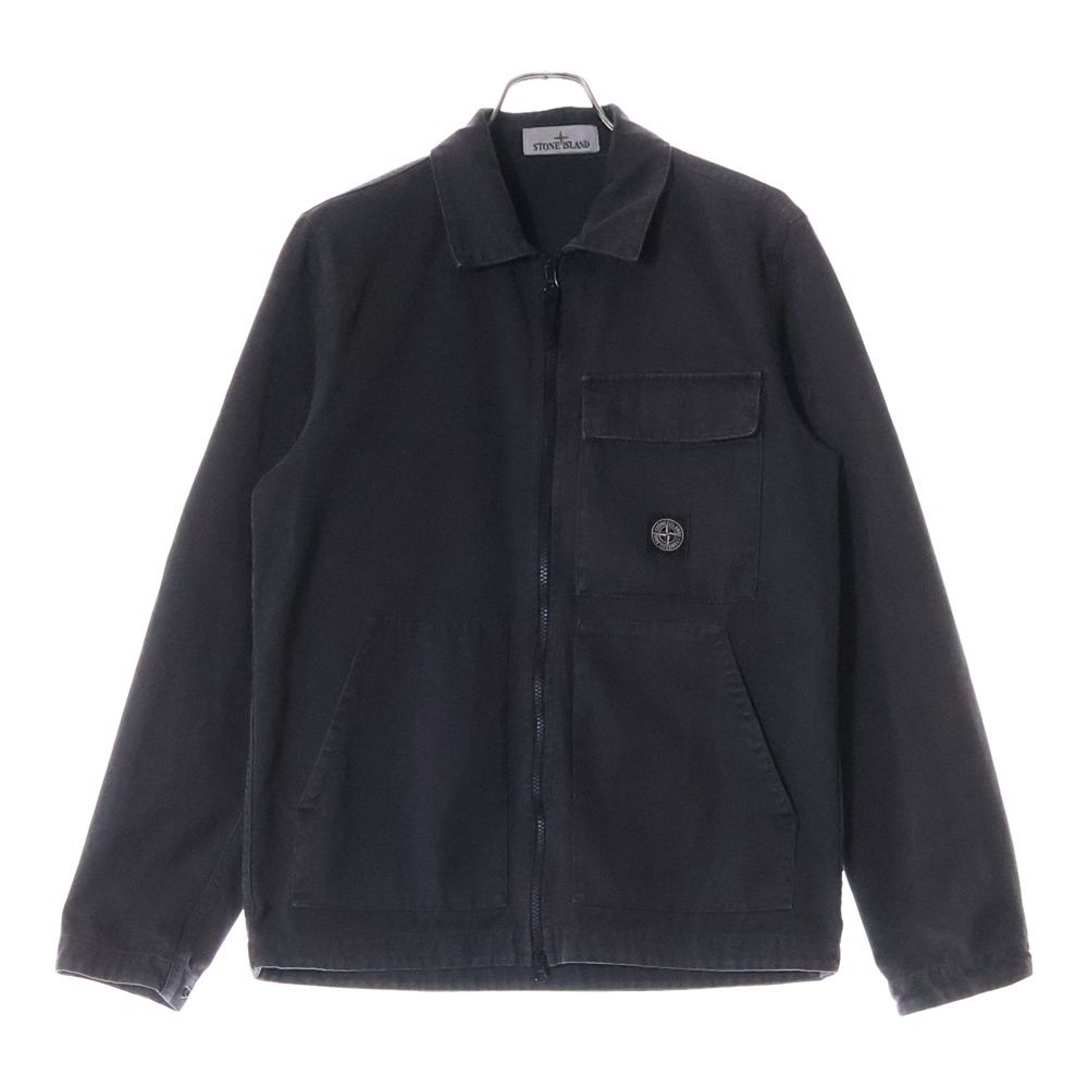 STONE ISLAND (ストーンアイランド) ロゴワッペン ジップアップ