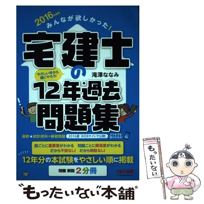 みんなが欲しかった!宅建士の12年過去問題集 [書籍]