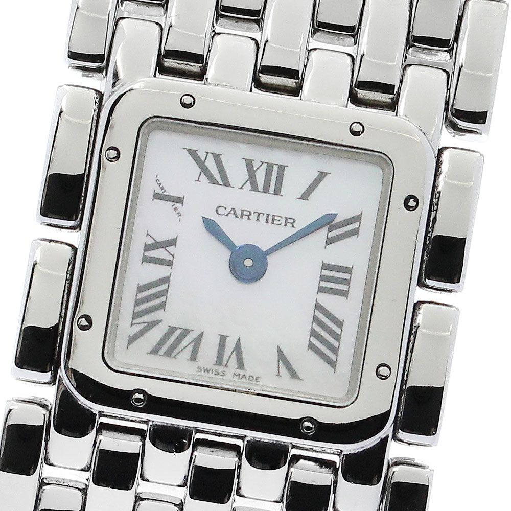 カルティエ CARTIER W61001T9 パンテール リュバン クォーツ レディース保証書付き_884631