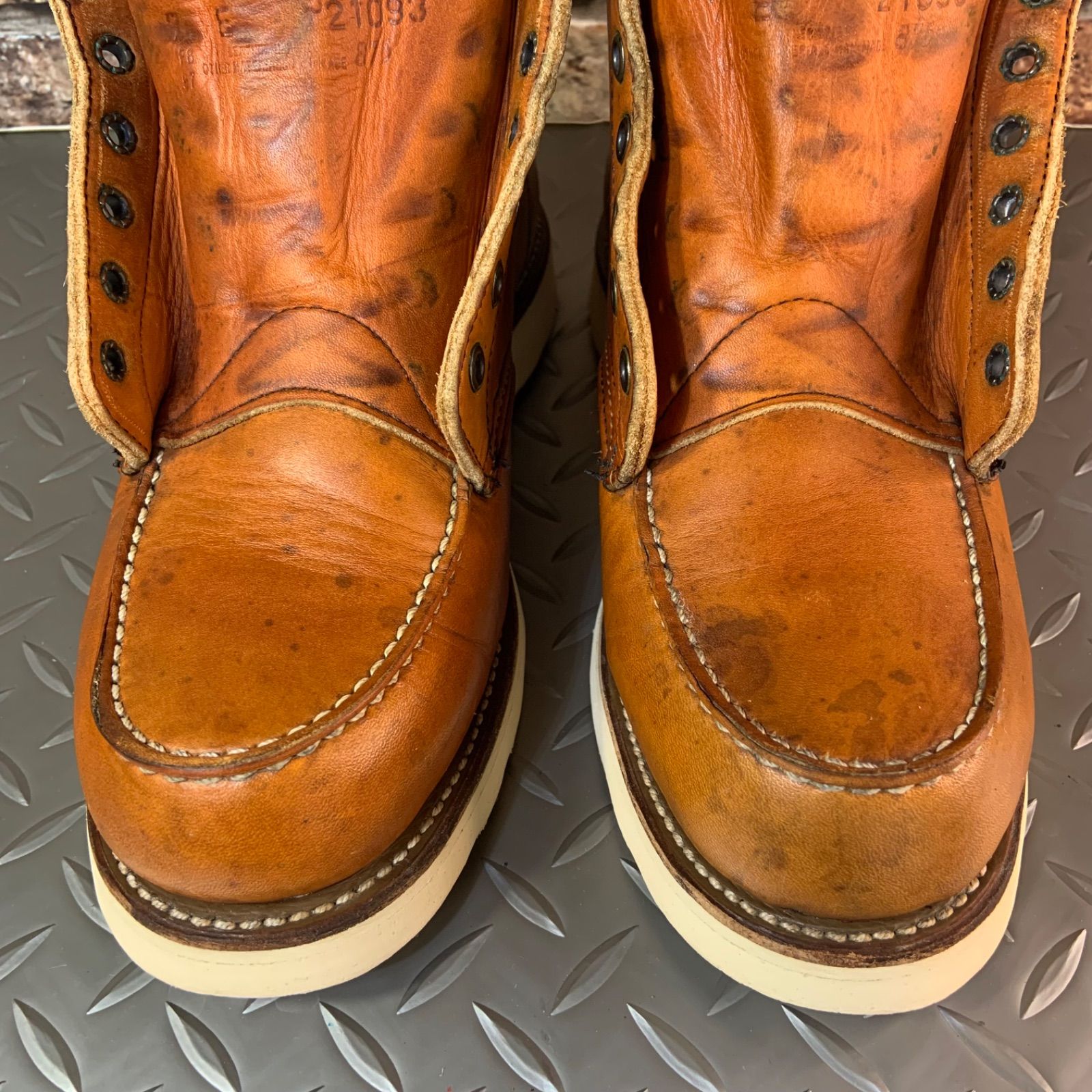 ☆REDWING 875 犬刻印 1997年製 US7E JP25㎝ VINTAGE レッドウイング 
