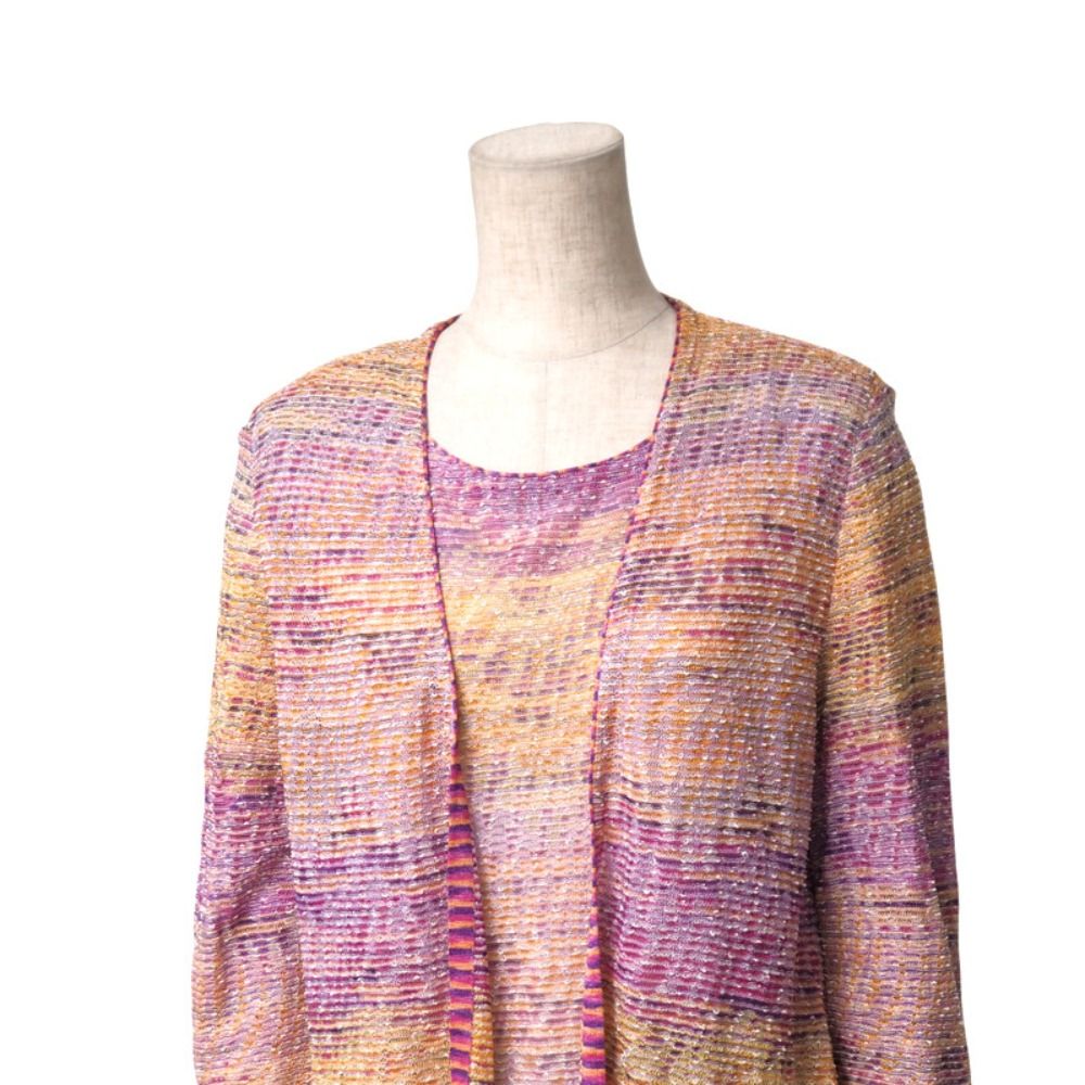 極美品・イタリア製■MISSONI ミッソーニ　セットアップ　ダブル　グレー 極美品・イタリア製□MISSONI ミッソーニ セットアップ ダブ